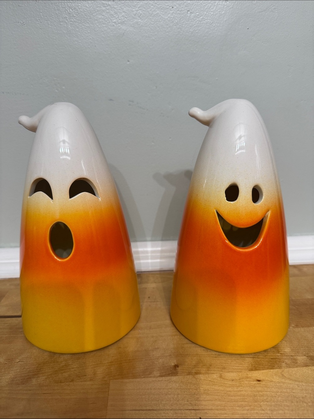 Candy Corn Tea Light Holders